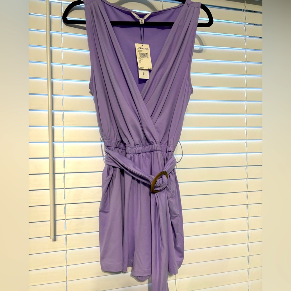 Steve Madden Purple Romper (Shorts)